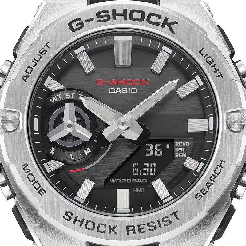 Casio G-Shock GST-B500D-1A G-Steel Black Dial Men's Watch